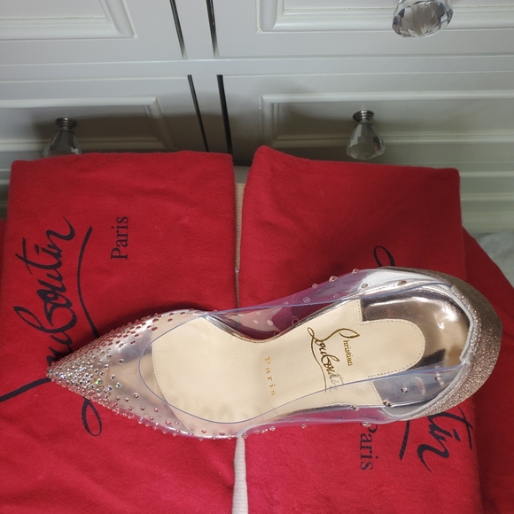 Christian Louboutin Degrastrass Heels - Picture 6 of 9